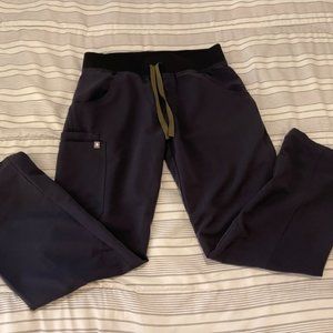 Figs Technical Collection Womens Scrub Pants S Navy Blue